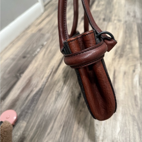 Excellent used condition Gucci monogram horse-bit shoulder bag black and brown - Picture 10 of 15